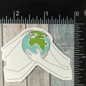 🌀10/$10🌀 Protect The Earth Environment Green Reusable Waterproof Vinyl Sticker